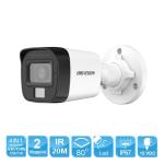 Camera Hikvision 2.0MP, đèn kép ColorVu, công nghệ HDTVI, hình ảnh siêu rõ, chống nước IP67, hoạt động ổn định trong mọi điều kiện thời tiết