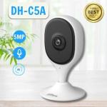 Camera IP Wifi Dahua DH-C5A, 5MP, công nghệ H.265, AI nhận diện người, thú cưng, góc rộng 90°, tầm nhìn đêm 10m, bảo mật cao, đàm thoại hai chiều, lắp đặt siêu nhanh