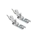 Chân Vịt 2 Kim Mí 1/8*1/4 Ngược Trái, Chân Vịt Máy May 2 Kim Công Nghiệp, Chân Vịt Mí Trái, Phụ Tùng Máy May, Cữ May 1/8 1/4, Hỗ Trợ Dẫn Hướng Mép Vải Và Đường Mí Ổn Định dành cho thợ máy, kỹ thuật viên và cơ sở may