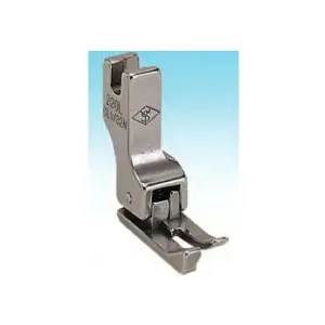 Chân vịt máy may CL1/32N SUSEI, chân vịt may mí trái 1/32 inch khoảng 0,8 mm, thiết kế Narrow bù trái, dùng cho máy may 1 kim công nghiệp, phù hợp may sát mép và gia công các đường mí nhỏ