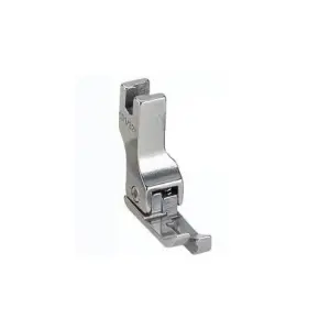 Chân vịt CR1/32N máy may 1 kim công nghiệp, chân vịt bù phải loại hẹp 0,8mm, chân vịt mí phải 1/32 inch, hỗ trợ dẫn mép và tạo đường may sát cạnh, phụ kiện máy may dùng thay thế chân vịt cũ