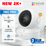 Camera An Ninh Wifi Ezviz CS-H6C-Pro, Quan Sát Đêm 10m, Nhận Diện Người, Gọi Video App, Chuẩn Nén H.264/H.265 Siêu Tiết Kiệm