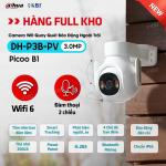 DH P3B PV Camera WiFi Dahua Picoo B1 3MP, Quay Quét 360° Pan/Tilt, Ánh Sáng Trắng & IR 30m, AI Nhận Diện Người & Xe, Báo Động, Nén H.265+, IP66 – An Ninh Gia Đình Tối Ưu